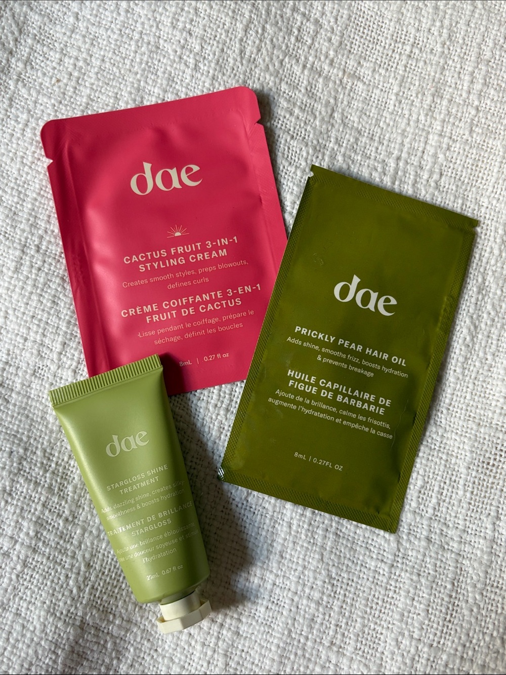 ⭐️ 5 for $20 - 3 New Dae Haircare Samples
